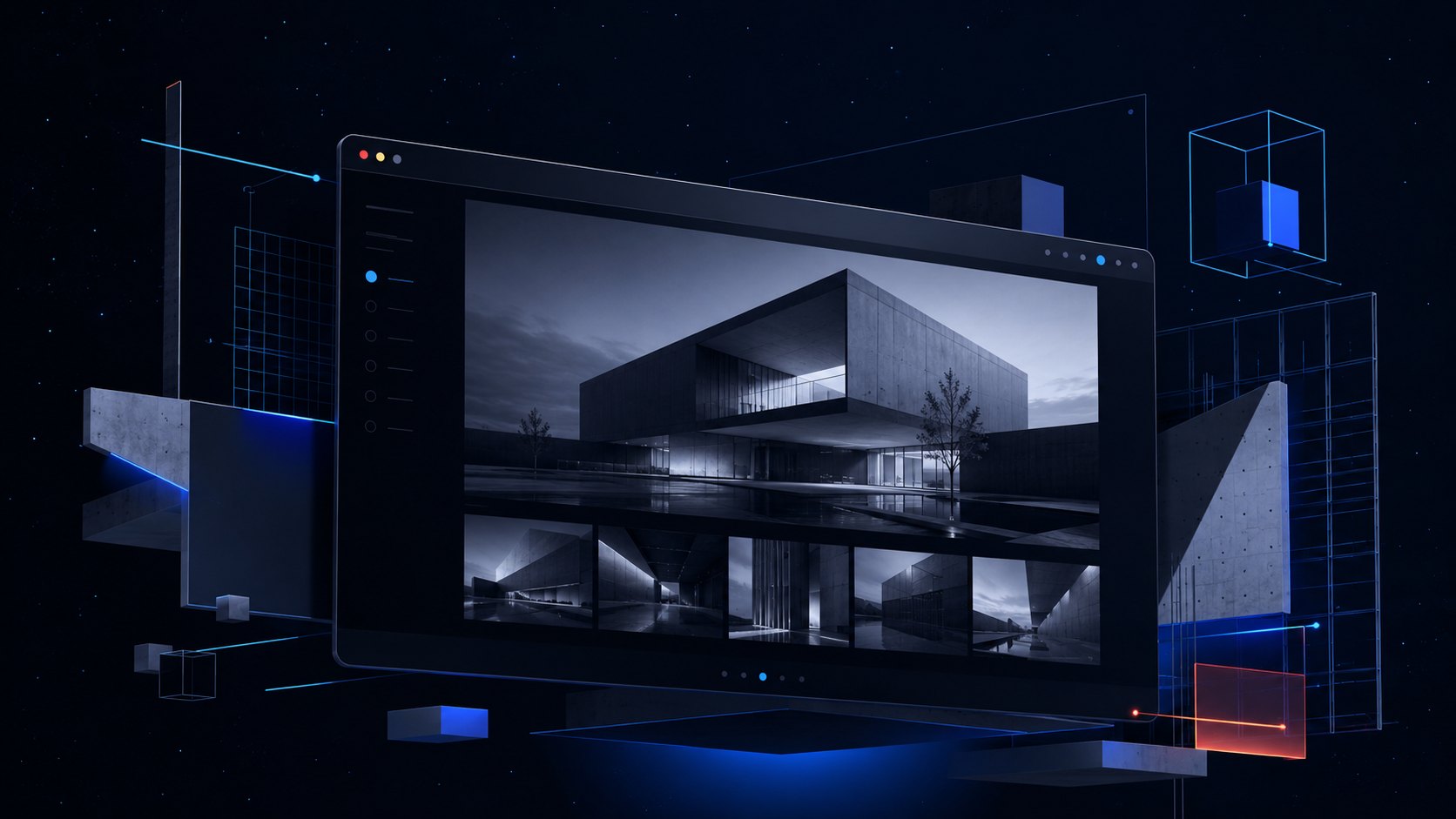 Minimalist Mimar Portföy Web Sitesi Tasarımı