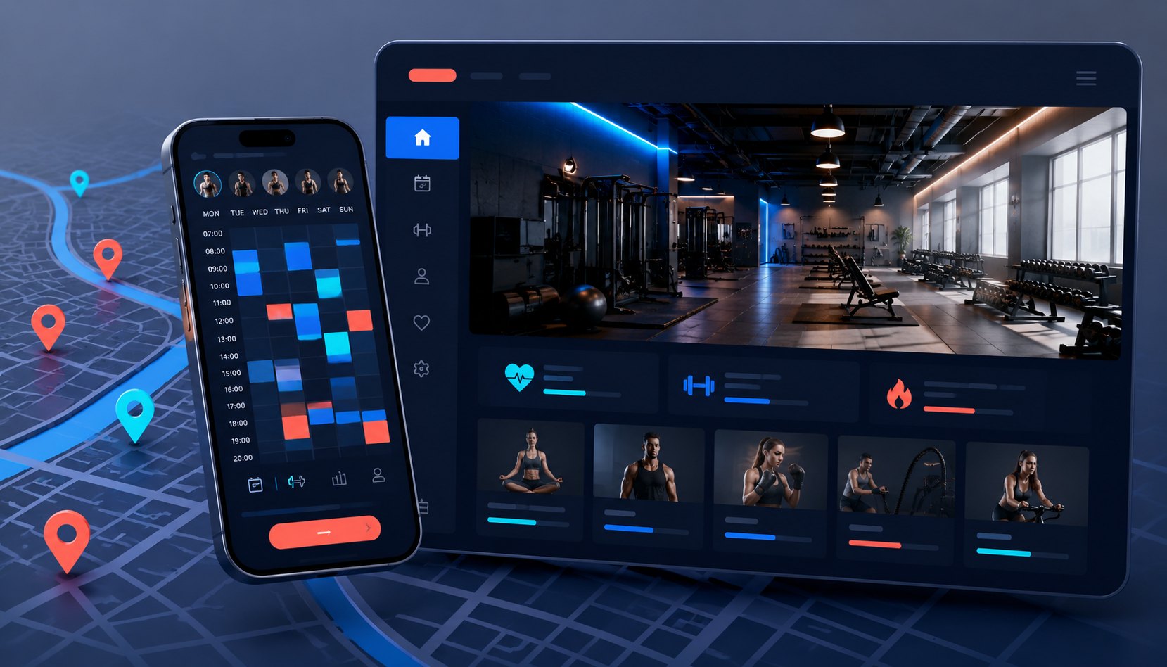 Spor Salonu Web Sitesi Tasarımı ve Fitness SEO