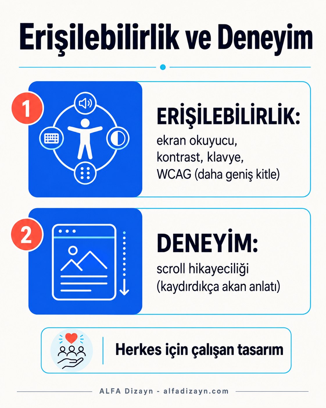 Web erişilebilirliği ve scroll hikayeciliği trendi