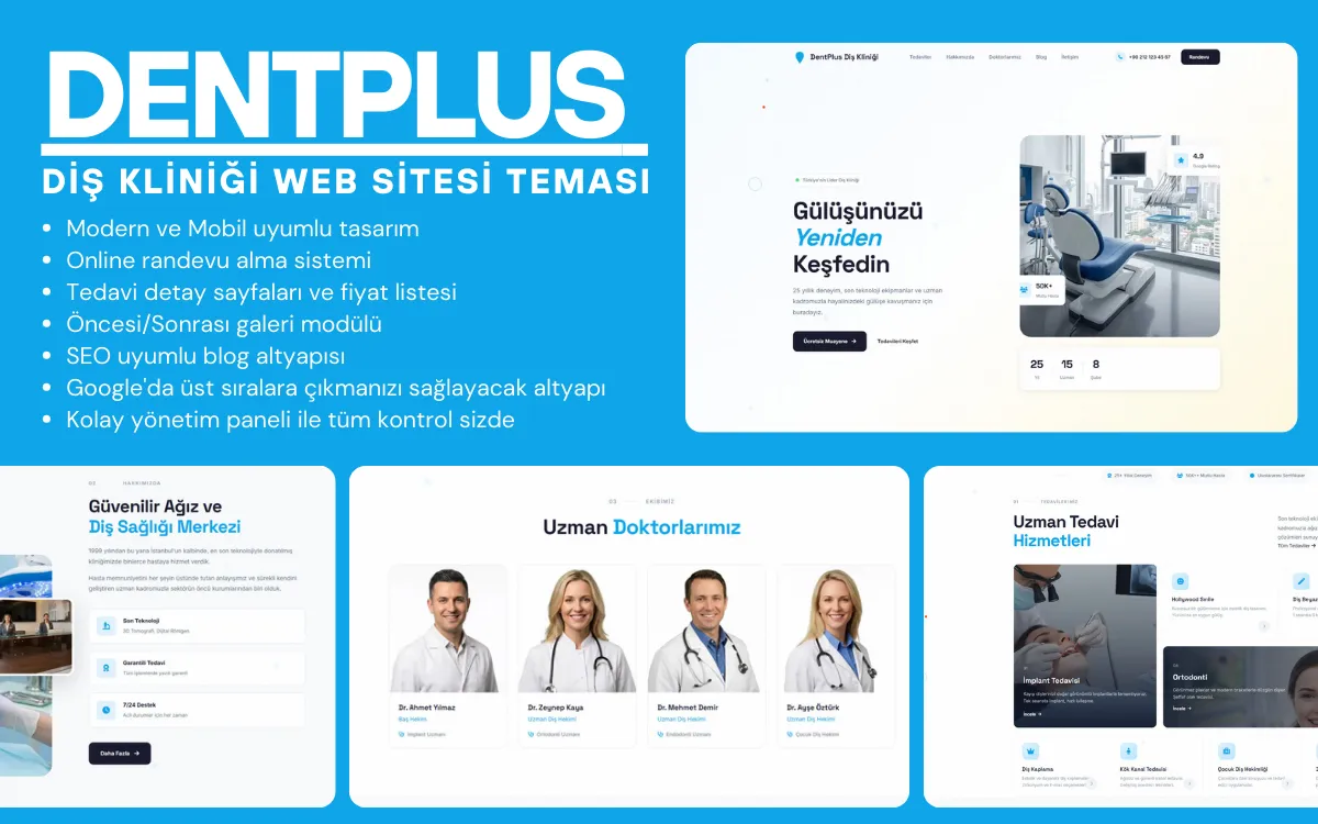 Diş Kliniği Web Sitesi: Neden Zorunlu, Nasıl Olmalı, Nereden Başlamalı?