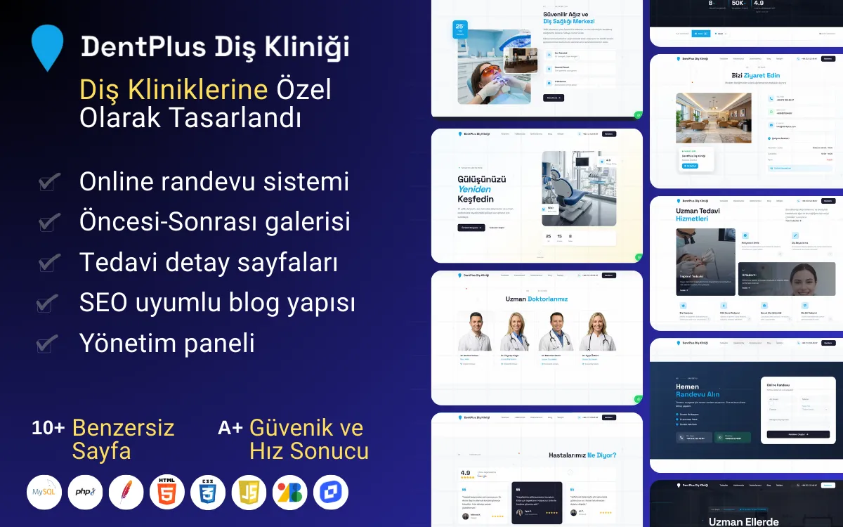 Diş Kliniği Web Sitesi: Neden Zorunlu, Nasıl Olmalı, Nereden Başlamalı?