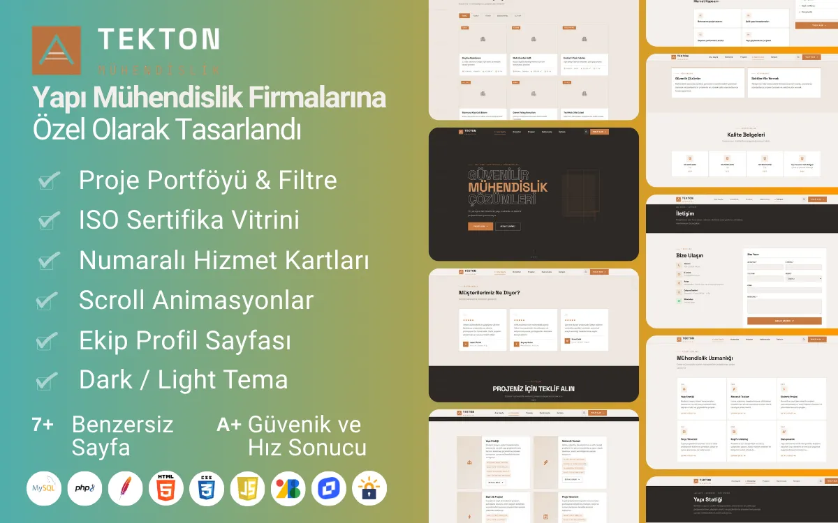 Mühendislik Firması Web Sitesi Tasarımı Rehberi (2026)