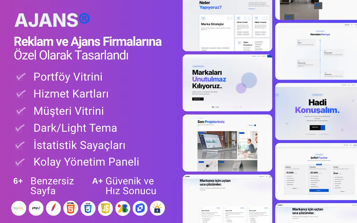 Reklam Ajansı Web Sitesi Tasarımı ve Portföy Rehberi