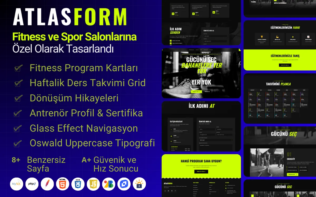 Spor Salonu Web Sitesi Tasarımı: Fitness SEO Rehberi