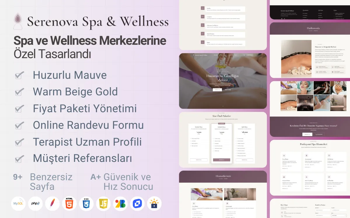 Spa Merkezi Web Sitesi Tasarımı: Online Randevu Rehberi