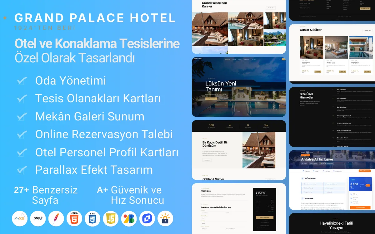 Otel Web Sitesi Tasarımı: Direkt Rezervasyon Rehberi