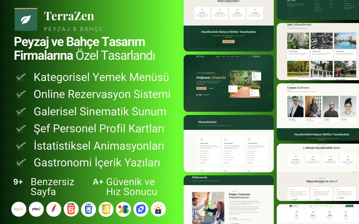 Peyzaj Firması Web Sitesi Tasarımı Rehberi (2026)