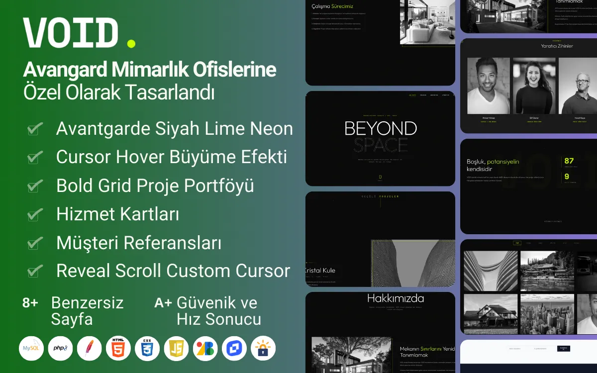 Avangard Mimarlık Web Sitesi: Neon Estetik Rehberi