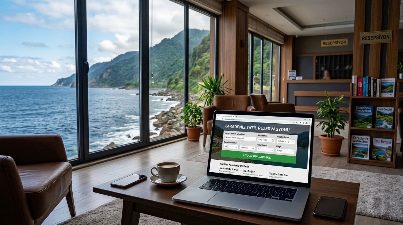 Samsun Turizm Sektörü İçin Web Tasarım: Otel ve Pansiyon Rehberi