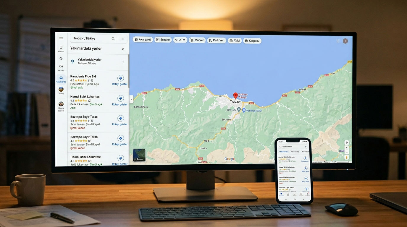 Yerel SEO Nedir? Samsun ve Çarşamba İşletmeleri İçin Google Haritalar Rehberi