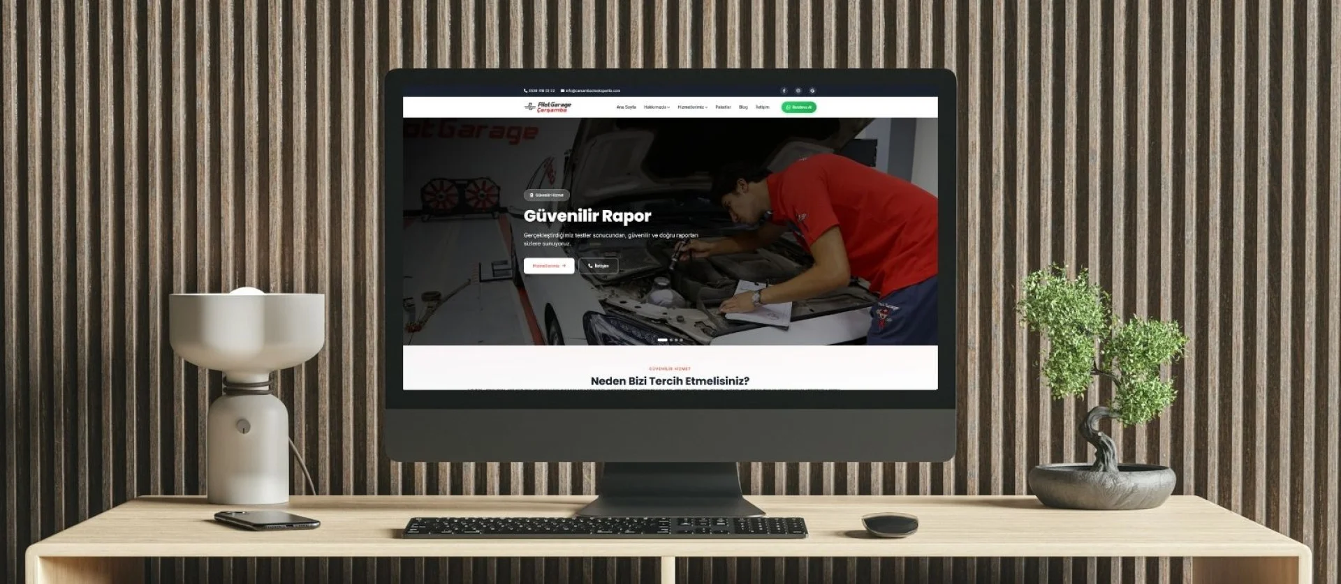 Çarşamba Pilot Garage İnternet Sitesi